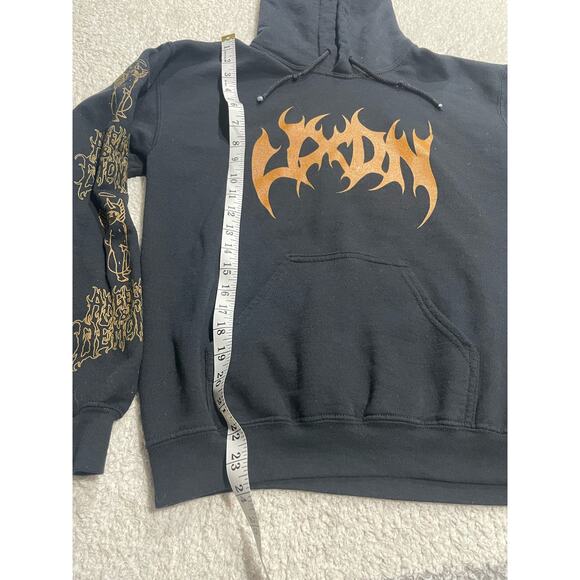 Jaden Hossler Angels & Demons Merch Gildan Men's Sz S Hoodie Sweatshirt Black - Picture 4 of 8